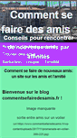 Mobile Screenshot of commentsefairedesamis.fr